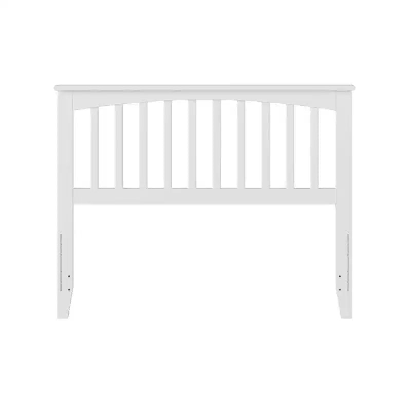 Full Mission Headboard, Wood Frame with Spindles, Satin Stained Finish