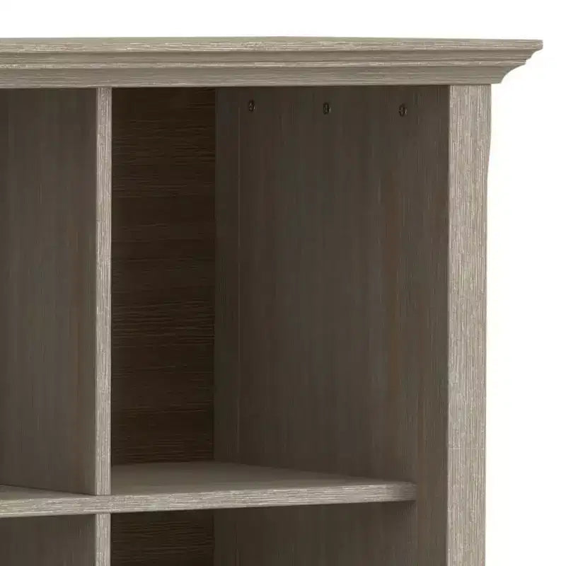 8-Cube Storage Sofa Table, Pine, Brown