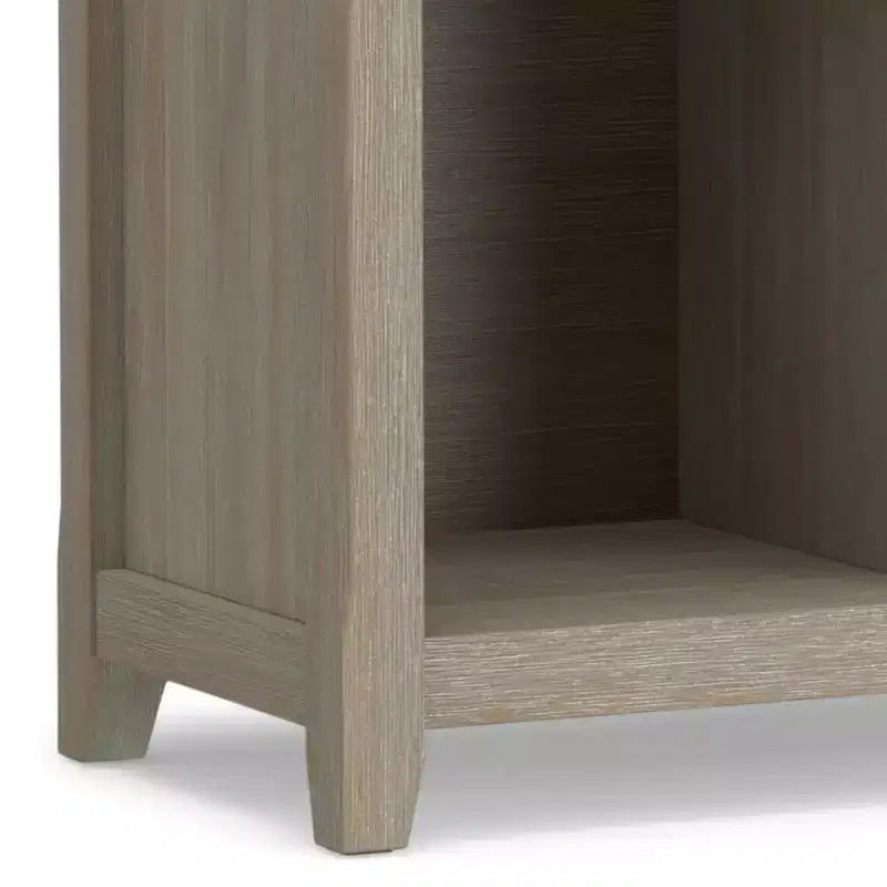 8-Cube Storage Sofa Table, Pine, Brown