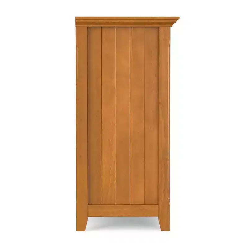 8-Cube Storage Sofa Table, Pine, Brown