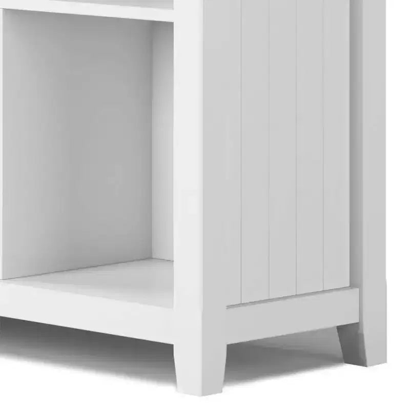 8-Cube Storage Sofa Table, Pine, Brown