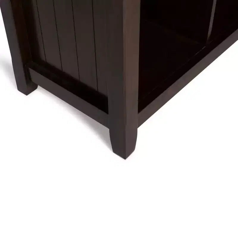 8-Cube Storage Sofa Table, Pine, Brown