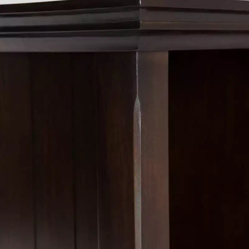 8-Cube Storage Sofa Table, Pine, Brown