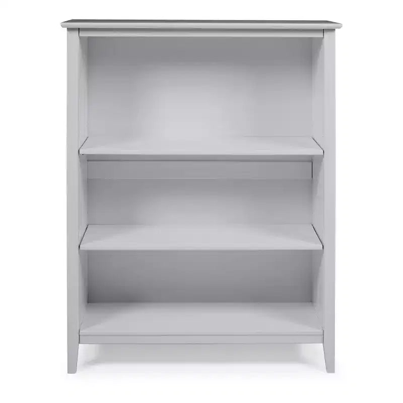 Tall Bookcase with 2 Adjustable Shelves, Brazilian Pine, 48"H x 36"W
