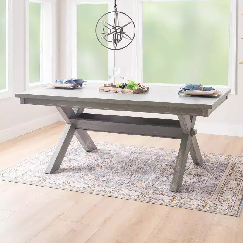 Dining Table, Solid Wood, Modern Style