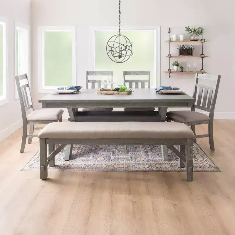 Dining Table, Solid Wood, Modern Style
