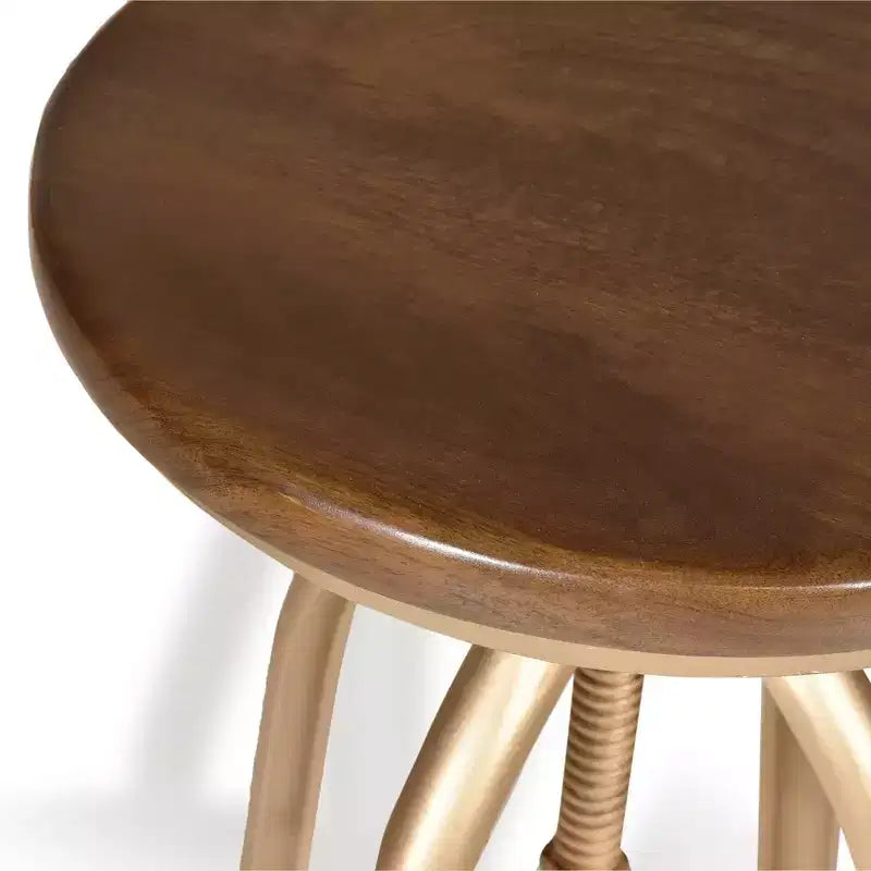 Adjustable Swivel Stool, Seat Height 23"–30"